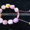 Top level Best-Selling crystal gemstone loose beads bracelet