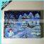 The Christmas tree snow Flashing Tapestry Christmas Picture With LED Lights 60 x 40cm Indoor Decoration