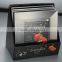 silver and clear hard quality Disposable PS cutlery sets ,picnic set.square plate set