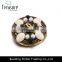 2015 latest wholesale famous brand imitation best price and high quality oil picture and cooper brooch