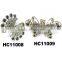 big colorful metal butterfly crystal hair clips wholesale