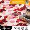 comfortable floral foam carpet