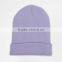 Girls Cute Blank Acrylic Beanie Hat Winter Hat Teenagers Knitted Beanie Hats