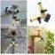 3/4" BSP Threaded 2 Way Y Brass Tap Manifold Water Hose Splitter,Turn One Tap Into Two