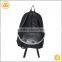 Ripstop/PVC material black shoulders young fashion backpack
