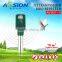 Outdoor Ultrasonic PIR sensor animal repeller with aluminum spike