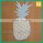 Electrostatic Water Membrane Mirror Image Pineapple UV Printing