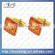fancy custom wedding brass men cufflinks