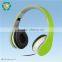 Colorful 3.5mm Silent Disco Headphone, on Ear Stereo Foldable Headphone
