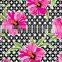 big flower print bikini briefs swimming trunks fabric