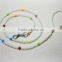 New Colorful Beaded Wire Leash for Lovely Dogs Fashion Pet Dog Rope