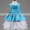 Kids Party Dress Fairy red Tale Dress prom ball gown wedding dress with sweetheart neckline princess latest dress designs