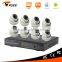 2016 New product dome camera kit 4ch DVR kit with 720P AHD cameras cctv system
