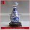 Jingdezhen Chinese Blue and White Ceramic Liqour Bottle