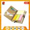 Promotional fashionable leather Stickynote with Pen
