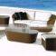 Grey PE Rattan Waterproof Hot Sell Garden Set Furniture Outdoor