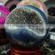 Natural polished agate geode balls