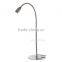 Gooseneck hotel bedside silver desk lamp led,hotel bedside silver desk lamp led,desk lamp led TL2001B