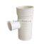 PVC-U Double Wall Corrugated Pipe Fittings: Reducing Tee