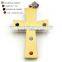 Lucky Cross Pendant Jewelry IPG gold plating 316L stainless steel pendant with quantum energy pendant for ladies