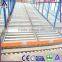 saving space gravity roller pallet rack
