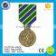 Old antique custom medal with ribbons