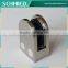garden glass railing D type glass clamp for tube from China wenzhou