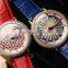 FS FLOWER - Top Luxury Elegant Women Vogue FashionJewelry Rotating Dial Watch Case Set With Diamond