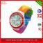 R0705 Colorful Silicone Wristband Girls Watch, Cheap Promotional Gift Girls Watch