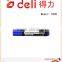 Deli Whiteboard Marker Whiteboard Marker pen dry erasable S500 blue