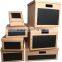 Wholesale office stationery kraft paper storage box storage file paper box