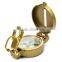 Hot Sale Outdoor Hiking Portable Metal Brass Compass With Lid