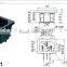 motorcycle power socket,syncretic function power socket,male socket with fuse