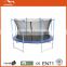Wholesale trampoline 6ft,8ft,10ft,12ft,13ft,14ft,15ft,16ft with net enclosure
