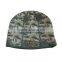 customized plain color no cuff polar fleece and acrylic man winter cap