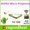 Projector DLP02 Quad Core Android LED Mini projector 2016 DLP02 android4.4