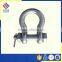 U.S. TYPE g2130 GALVANIZED DROPED FORGRED BOLT TYPE BOW SHACKLE