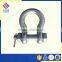 ZINC PLATED U.S. TYPE DROP FORGED BOLT TYPE ANCHOR SHACKLE