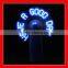 led message fan programmable led message handheld fan