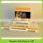 Well painted wooden stand for wrist watch, customize useful removable mdf watch stand