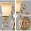 antique Glass wall lamp for bedroom,Indoor antique hotel glass wall lamp