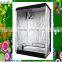 120x80x180cm/48"x32"x72" Black non toxic hydroponics grow tent 100% reflective mylar room