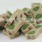 bulk dog food (dental pieces shaped double-heart)