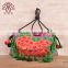 Hot sale woman ethnic handbag embroidery messenger bag with tassel
