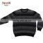 Men Striped Knitted Cashmere Sweater, Men Simple Round Neck Striped Pullover