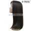 long dark brown silk straight high tempreture fibre sweep bang types 100% virgin synthetic hair wig