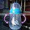 280ml Wide Neck Gourd-shaped PP Water Bottle Trainning Cup