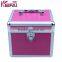 Keifai Customizable Portable Purple Plain PVC Custom Jewelry Box