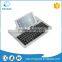 Super Slim Ultrathin Aluminium Bluetooth Keyboard Leather Case