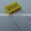 Industrial capacitor plastic case metallized polypropylene film capacitor 0.68uf x2